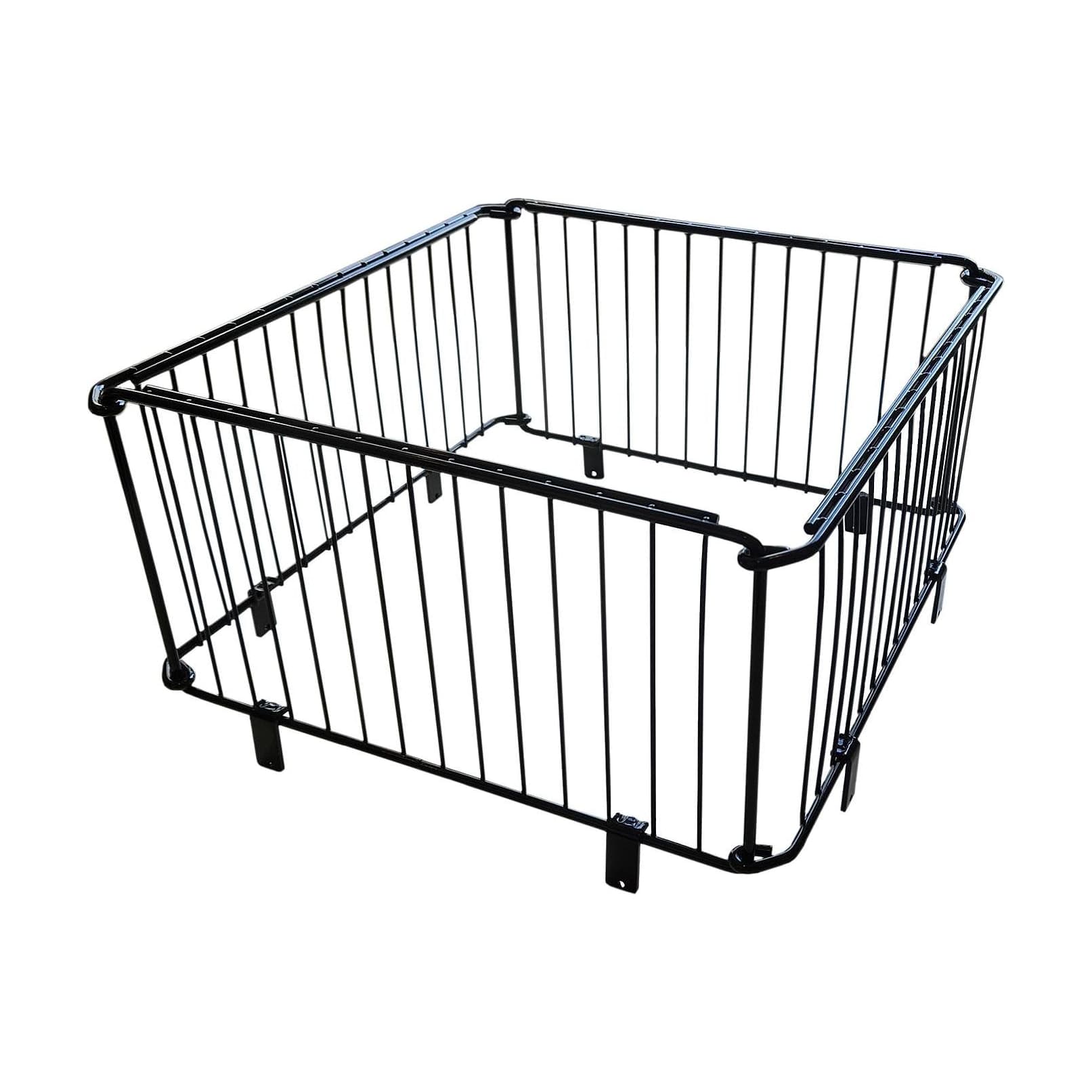 Pallkrage Svart Tråd, 40x40cm – Varuexponering från Butiksprofil