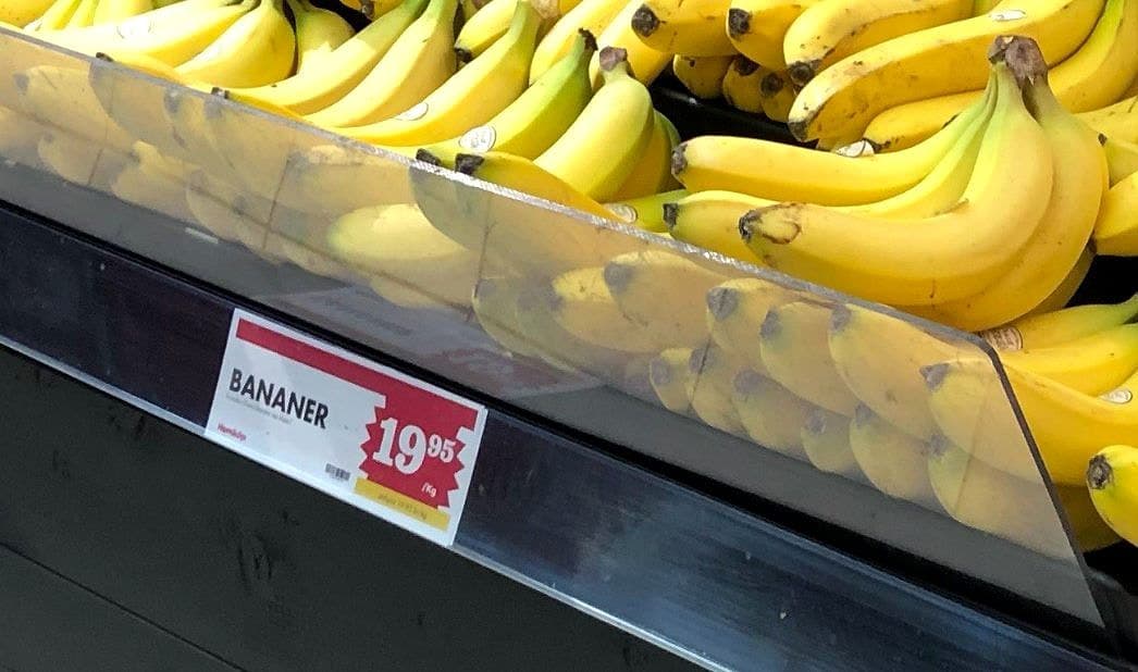 Rasskydd 800x280x220mm för 2 lådor – Varuexponering från Butiksprofil
