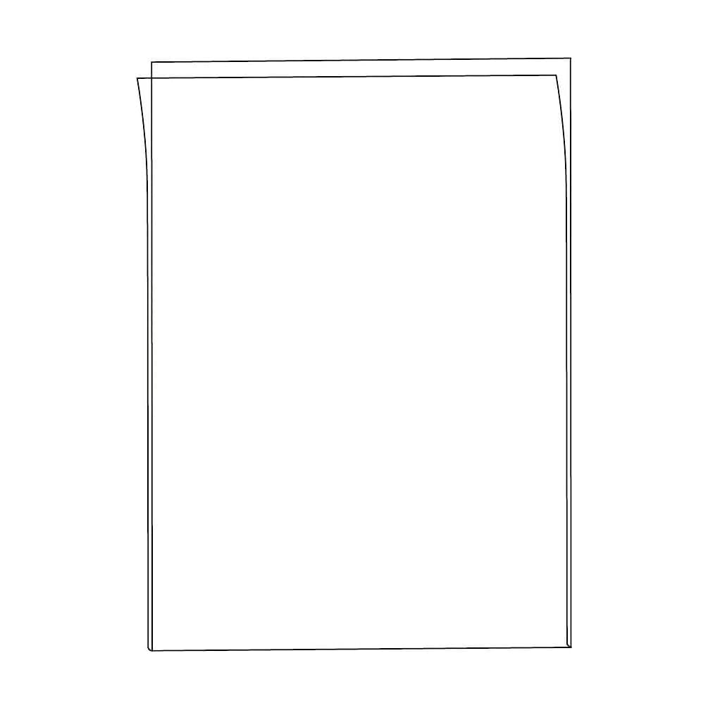 Plastskydd A4 transparent, 0,4mm – Skyltmaterial från Butiksprofil