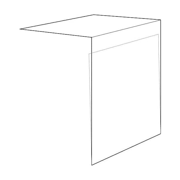 Plastskydd A4 instick transp. 0,4mm – Skyltmaterial från Butiksprofil