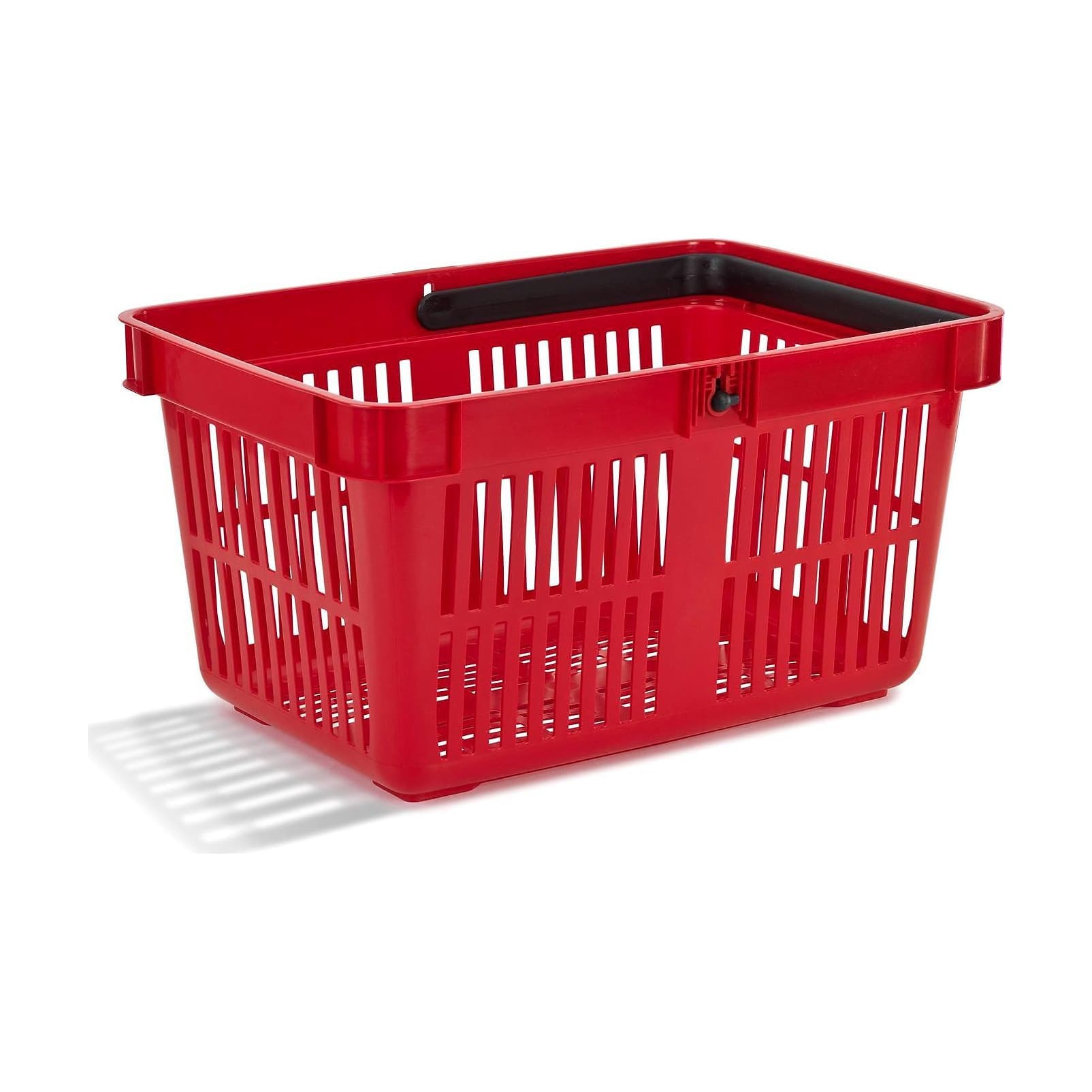 Kundkorg 27 liter röd – Kundkorgar & vagnar från Butiksprofil