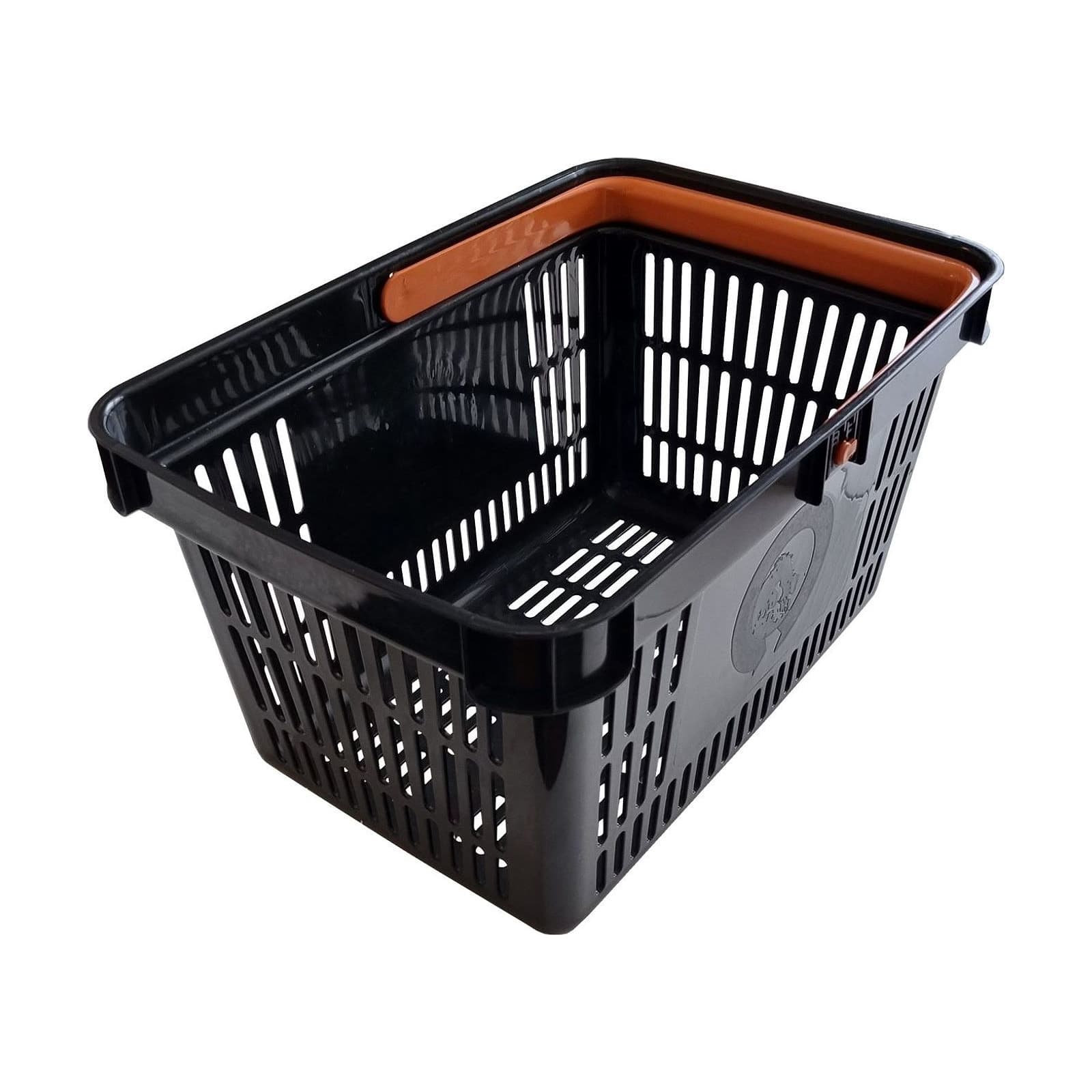 Kundkorg 27 liter Svart "Save the sea" – Kundkorgar & vagnar från Butiksprofil