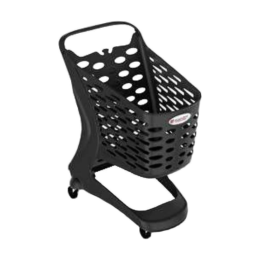 Kundvagn Mini EKO, Svart 90L – Kundkorgar & vagnar från Butiksprofil