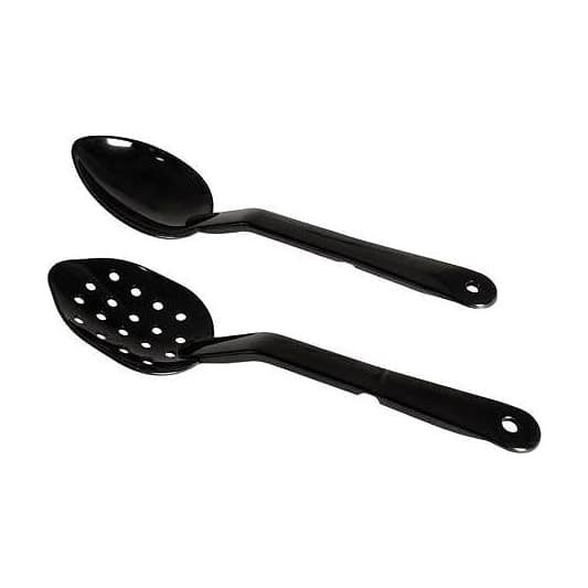 Sked Perforerad Svart, 28cm – Butiksutrustning från Butiksprofil