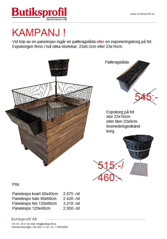 Kampanjblad: Panelexpo